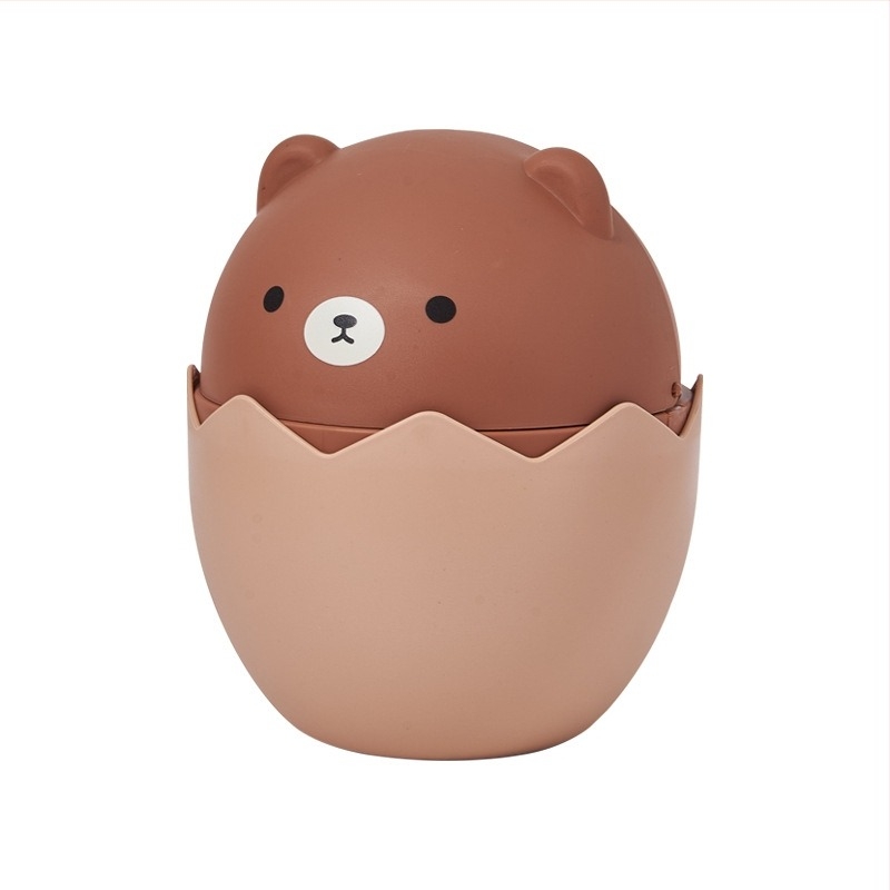 Mini asztali szemetes fedővel, kompakt hulladéktároló otthonra, irodába vagy tanuláshoz