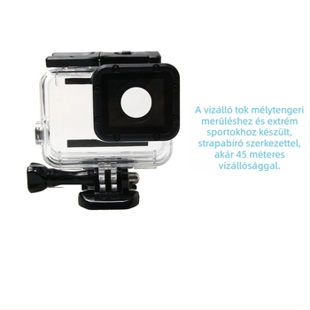 GoPro HERO5/6/7 vízálló tokhoz – porvédő, színes tükrös szűrő