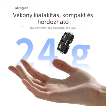 GoPro Hero12/11/10/9/8/11 Mini/MAX mágneses gyorsoldó készlet — alumíniumötvözet