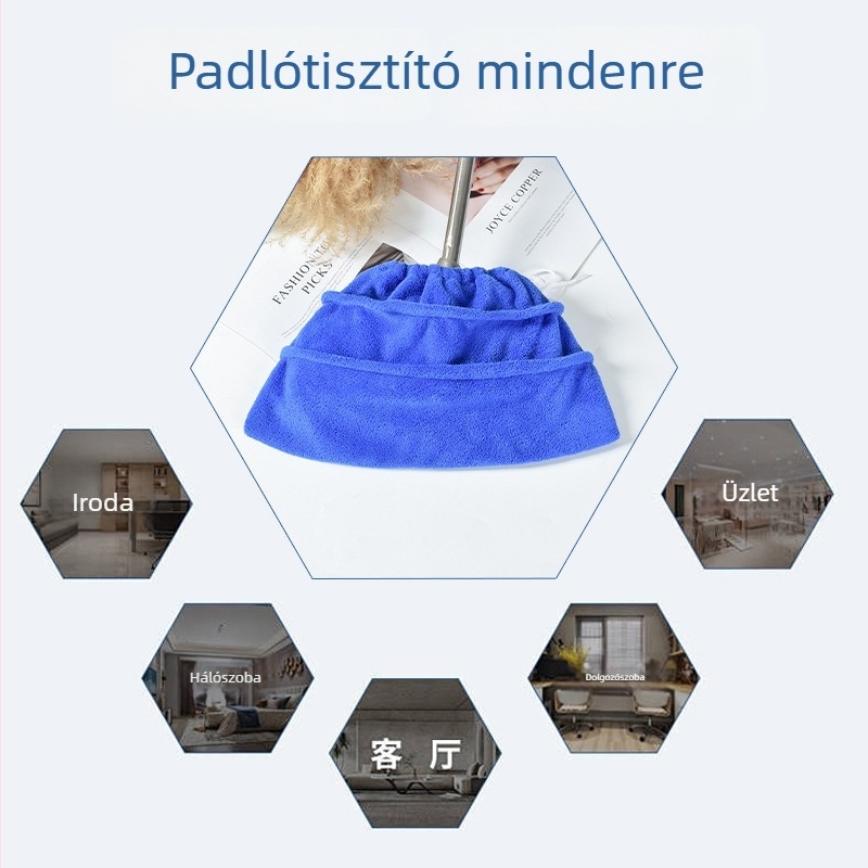 Könnyű mindent-egyben mopkendő beltéri száraz és nedves tisztításhoz — csere kendő otthoni mophoz