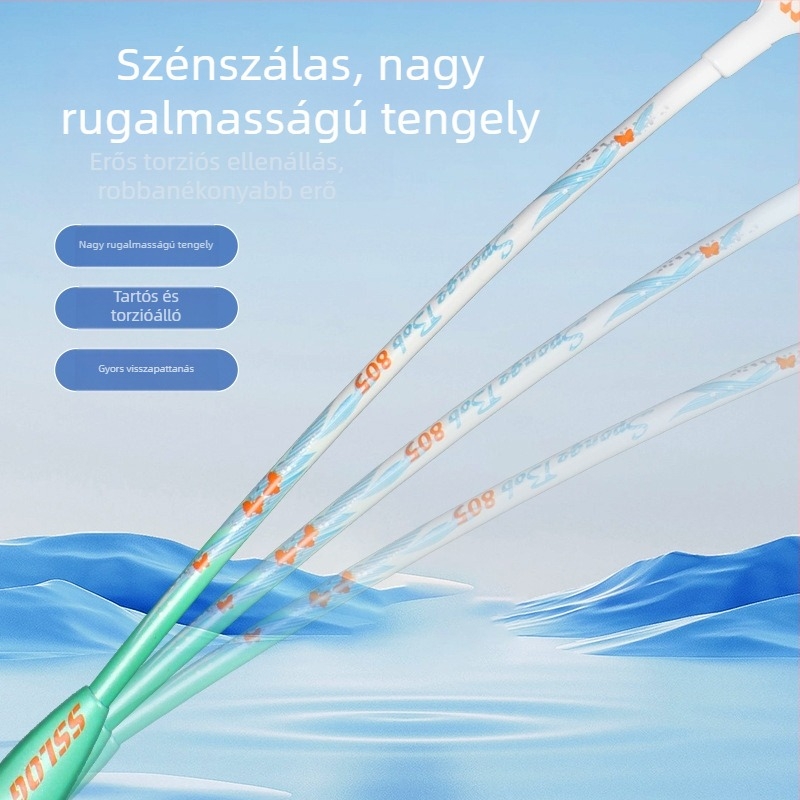 Új, kiváló minőségű ultra-könnyű vas-ötvözetű tollasütő kezdőknek, tinédzsereknek és felnőtteknek