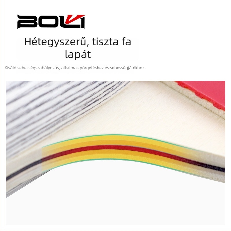 Force E21 kezdő asztalitenisz készlet — két ütő, három labda, öt réteg penge, ütőtokkal — gyorsaság és kontroll