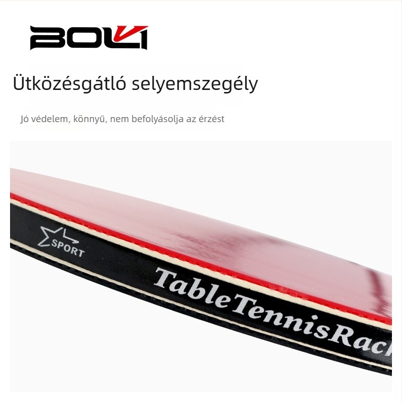 Force E21 kezdő asztalitenisz készlet — két ütő, három labda, öt réteg penge, ütőtokkal — gyorsaság és kontroll