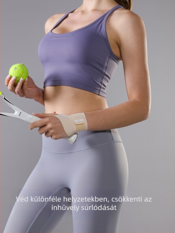 VBOSI Könnyű sportcsuklóvédő badminton és tenishez – rándulás elleni védelem, kompresszió és csukló stabilizálás