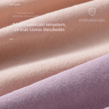 Ice Silk nyári vékony, varrat nélküli női alsó antibakteriális grafén béléssel, légáteresztő, középmagas derékvonal