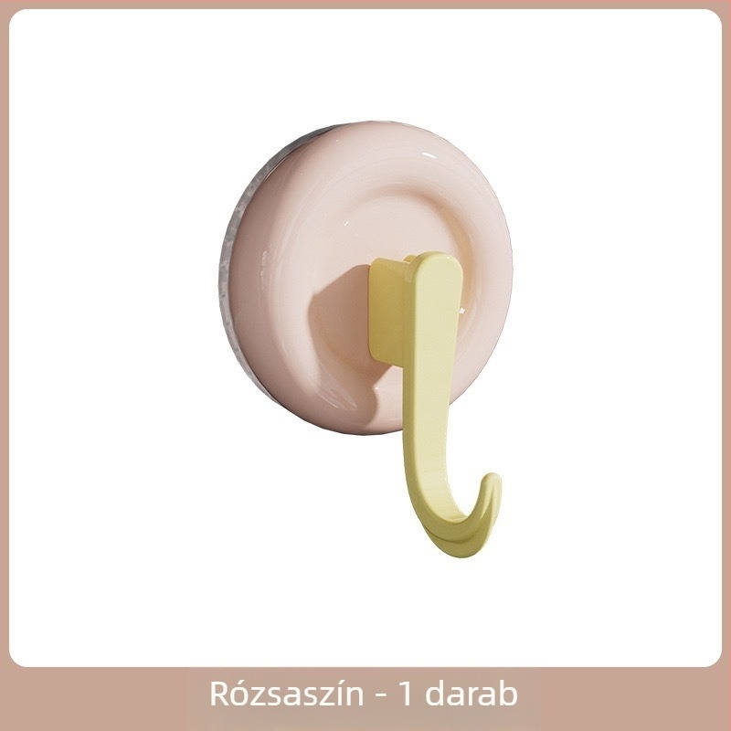 Dopamine Candy szívócsésze akasztó, falra szerelhető konyhába és fürdőszobába, nyom nélküli ragasztóhorog, fúrás nélkül, 5–10 kg teherbírás
