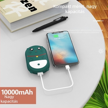 2 az 1-ben kézmelegítő és power bank, kompakt, robbanásbiztos, kétoldali melegítés, beépített 4000–6000mAh-s akkumulátor, USB töltés, hordozható