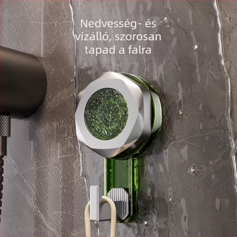 Erős vákuumos akasztó, fúrás nélkül, falra szerelhető, forgó teherbírású törölköző- és ruhafogas fürdőbe és a konyhába, 30 kg feletti teherbírással