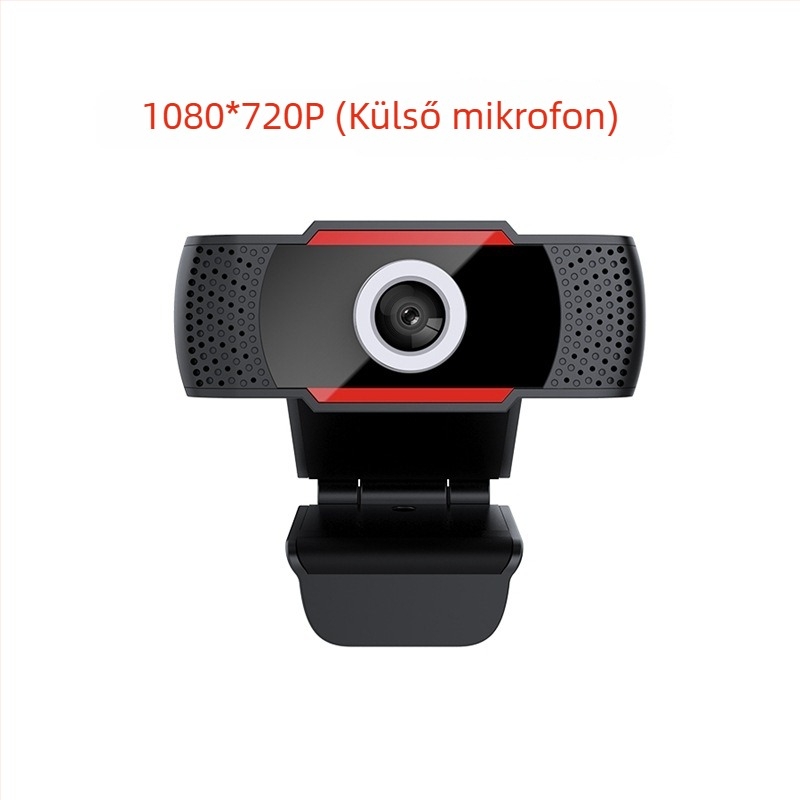 1080p HD számítógépes webkamera beépített mikrofonnal, meghajtó nélkül, videokonferenciákhoz és oktatáshoz