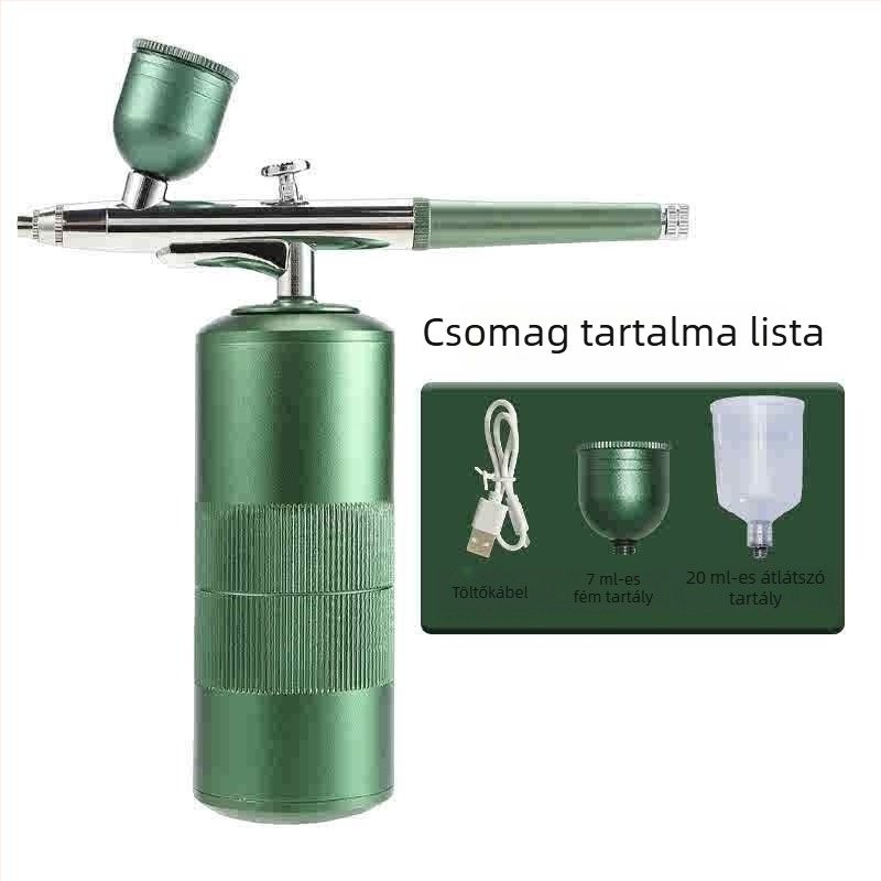 Elektronikus színező airbrush süteményekhez, tortákhoz, tésztákhoz és barackvirágos zsemlékhez