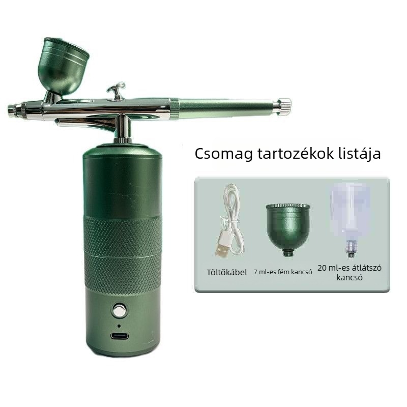 Elektronikus színező airbrush süteményekhez, tortákhoz, tésztákhoz és barackvirágos zsemlékhez