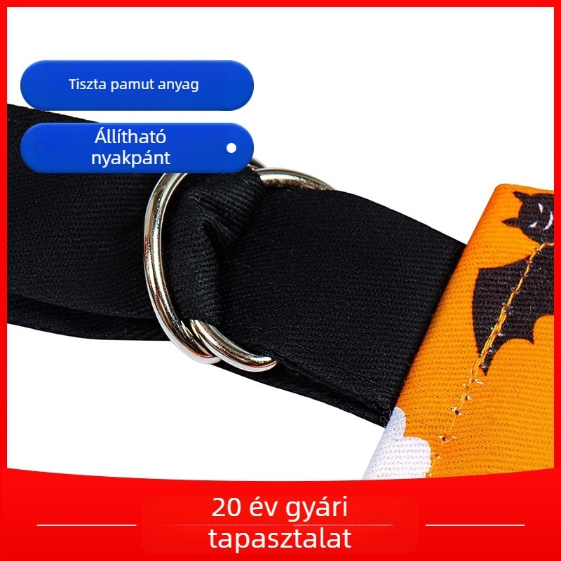 Halloween karikatúra mintás konyhai kötény, vízálló, 100% pamut, uj nélküli
