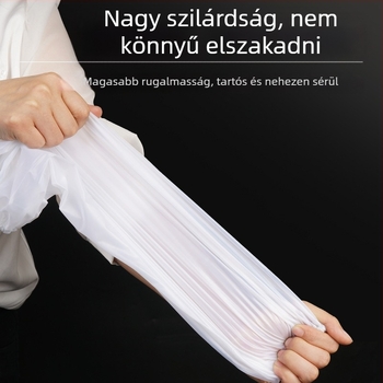 Fehér vízálló PU karvédők konyhai és élelmiszeripari használatra, vékony kialakítású