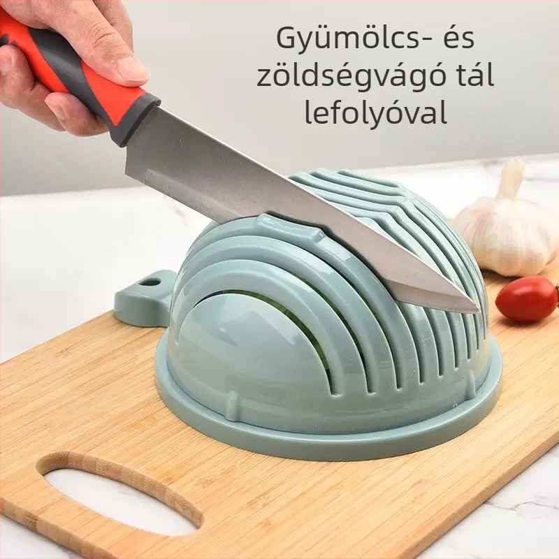 Többfunkciós salátavágó gyümölcs- és zöldség szeletelő
