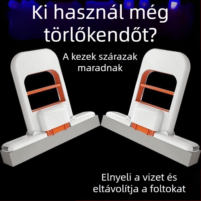 Mini mop asztalra és teabárhoz – érintésmentes tisztítás, többfunkciós háztartási készlet