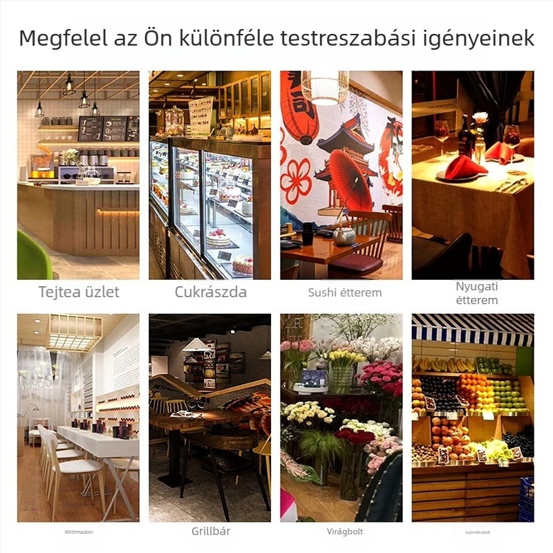 Pamut kötény állítható vállpánttal bárhoz, cateringhez és a konyhához