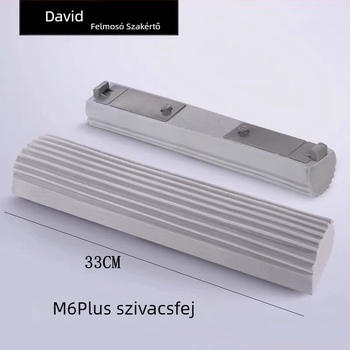 David összecsukható felmosófej – cserefej M6Plus/M13, 33 cm szivacs fej