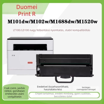 Tonerkazetta kompatibil a Lenovo LT100 nyomtatóhoz, a M101D, M102W és M100DW modellekhez