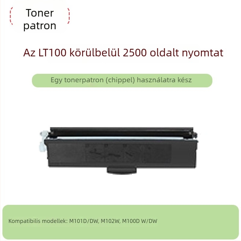 Tonerkazetta kompatibil a Lenovo LT100 nyomtatóhoz, a M101D, M102W és M100DW modellekhez