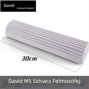 David M5 PVA felmosófej, cserefej, összecsukható nedvszívó fej