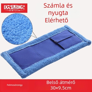 Lapos mophoz tartozó helyettesítő rongy, téglalap alakú fej, 35 cm