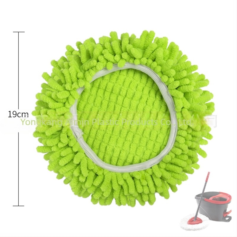 Háromszög alakú mop fej cserélhető huzattal (chenille)