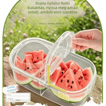 Hordozható ebédes doboz frissességmegőrző funkcióval diákok és irodai dolgozók számára
