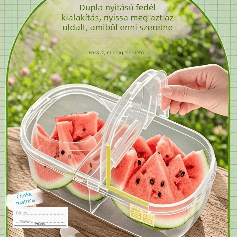Hordozható ebédes doboz frissességmegőrző funkcióval diákok és irodai dolgozók számára