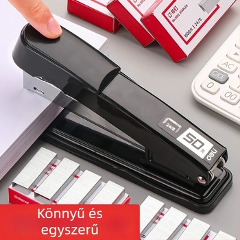 Deli 0314 irodai tűzőgép, nagy kapacitású, vastag oldalak kötéséhez