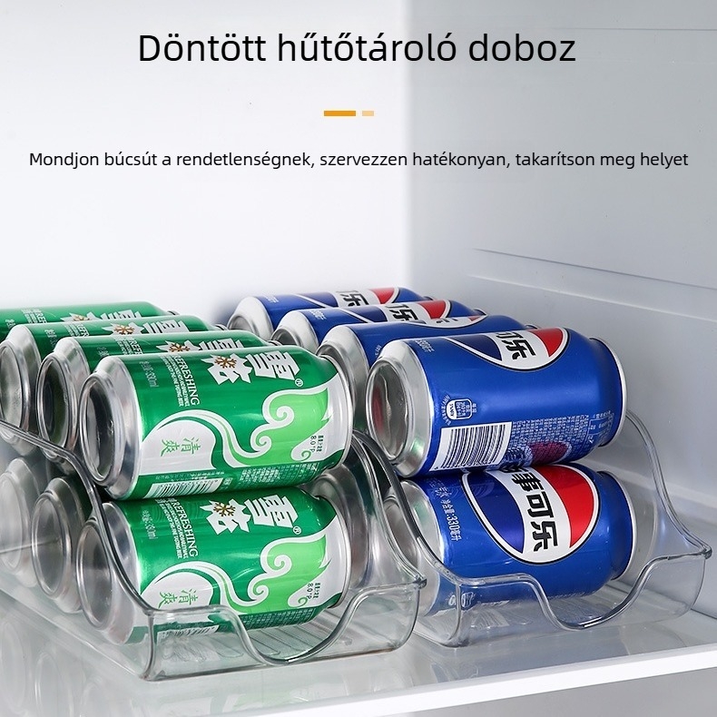 Otthoni függőleges tároló doboz hűtőhöz – fiók- és polcrendező kis tárgyakhoz