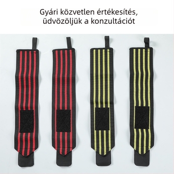 Csuklóvédő szalag súlyemeléshez és edzéshez, csuklóvédő kiegészítő