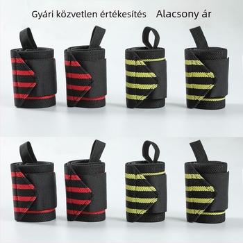 Csuklóvédő szalag súlyemeléshez és edzéshez, csuklóvédő kiegészítő