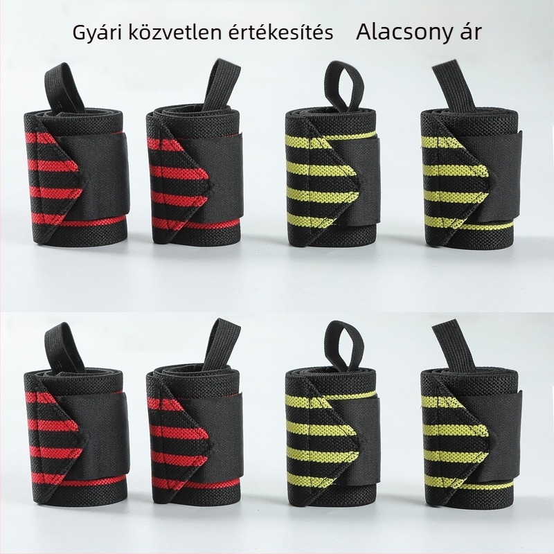 Csuklóvédő szalag súlyemeléshez és edzéshez, csuklóvédő kiegészítő