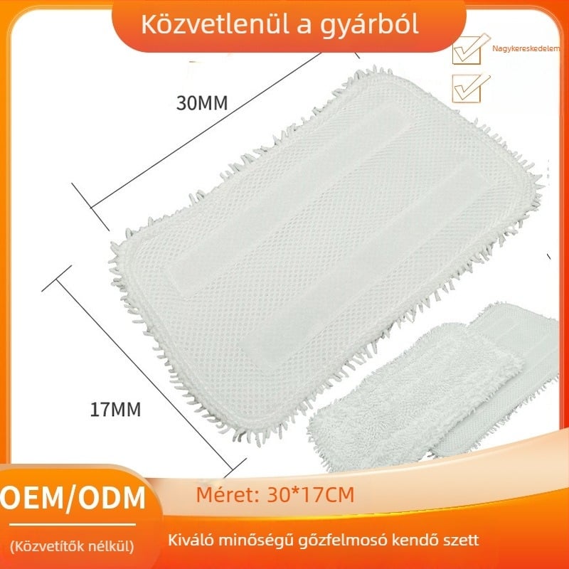 Shark mikroszálas gőz mopp fedél X5 fejhez, fejrészek és H2O csere párna