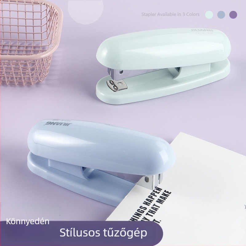 Stílusos mini kapocs 12# irodai használatra, csúszásmentes alap, tanuláshoz való irodai kellékek