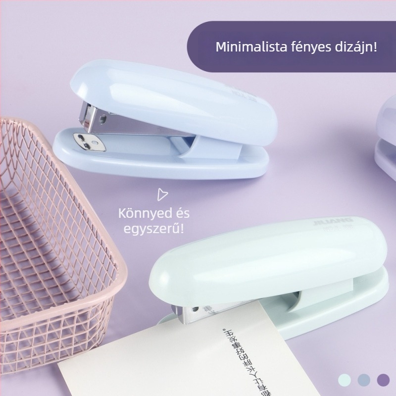 Stílusos mini kapocs 12# irodai használatra, csúszásmentes alap, tanuláshoz való irodai kellékek