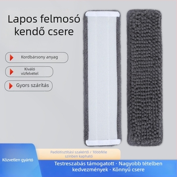 Chenille mop cserefej lapos mophoz