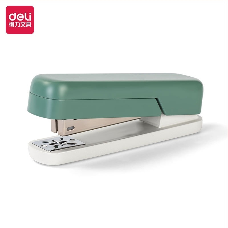 Deli TA304 forgófejű irodai stapler, ergonomikus fej, nagy kapacitás, kompatibilis 24/6-os kapcsokkal