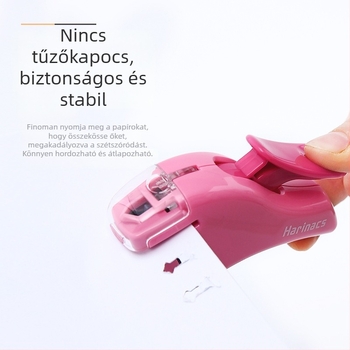 KOKUYO tű nélküli tűzőgép MSH305, hordozható, kézben tartható, kompakt