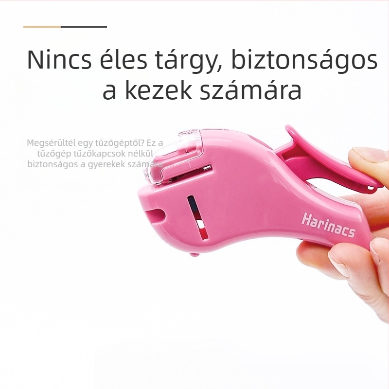 KOKUYO tű nélküli tűzőgép MSH305, hordozható, kézben tartható, kompakt