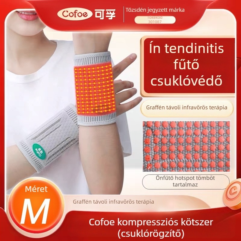 Csuklóvédő – kényelmes sportos védőhüvely a csuklóra, a csuklóízület támogatása férfiak és nők számára