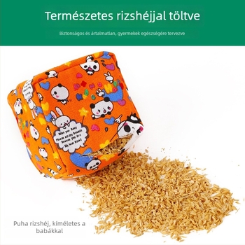 Homokzsák dobáló játék gyerekeknek – rajzfilmszerű nosztalgikus dizájn óvodások és általános iskolások számára