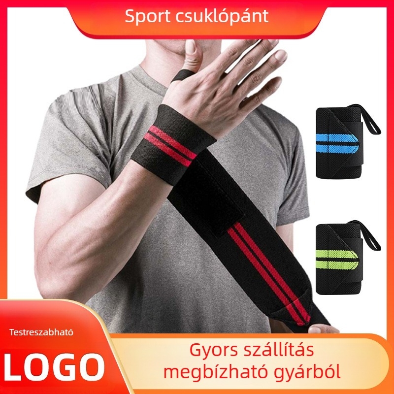 Jindu sportos csuklórögzítő Velcro-ral, kosárlabda és súlyzó edzéshez