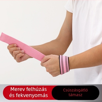Súlyemelés segítő öv edzéshez, csúszásmentes fogásöv felhúzásokhoz, csuklórögzítő pánt húzásokhoz és felhúzásokhoz