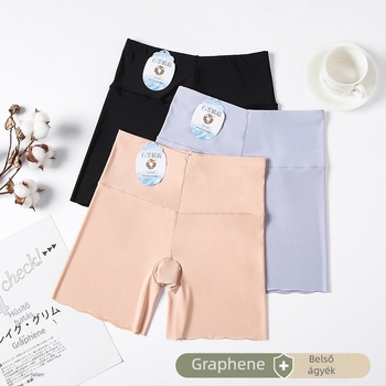 Jégselyem anyagú női leggings, magas derekú, haskontrollal, plusz méret, nyár, átlátszatlan, gyűrődésmentes