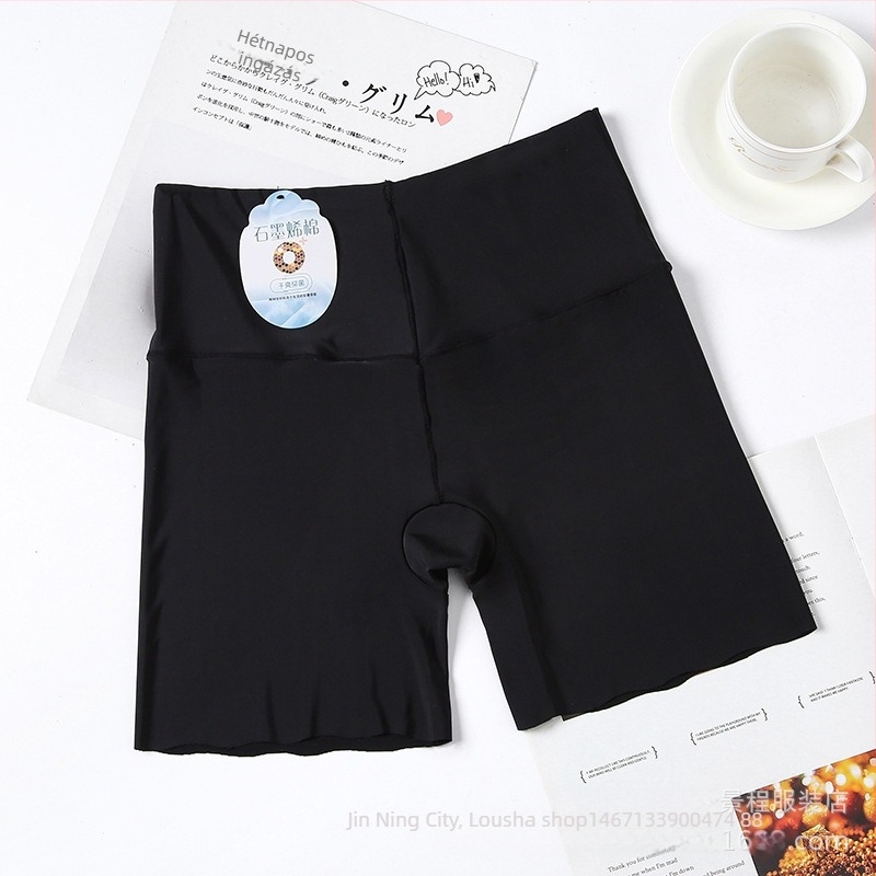 Jégselyem anyagú női leggings, magas derekú, haskontrollal, plusz méret, nyár, átlátszatlan, gyűrődésmentes