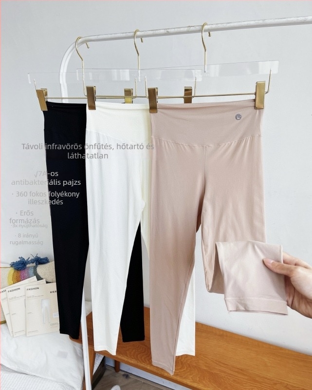 Maple Joy 2591 Női varrat nélküli melegítő leggings, ultra vékony, láthatatlan fűtés, magas elasztikusság, kényelmes melegítés