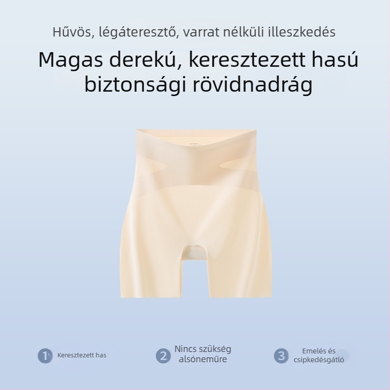 2025 nyár – zökkenőmentes női fehérnemű: biztonsági rövidnadrág, popsiemelés, hasi kontroll, formázás, antibakteriális alapréteg