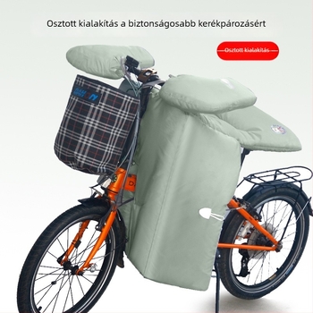 Összecsukható szélvédő borítás elektromos rollerhez – téli és egész éves használatra