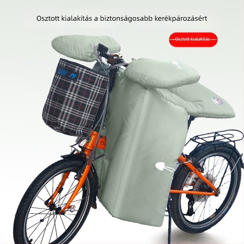 Összecsukható szélvédő borítás elektromos rollerhez – téli és egész éves használatra